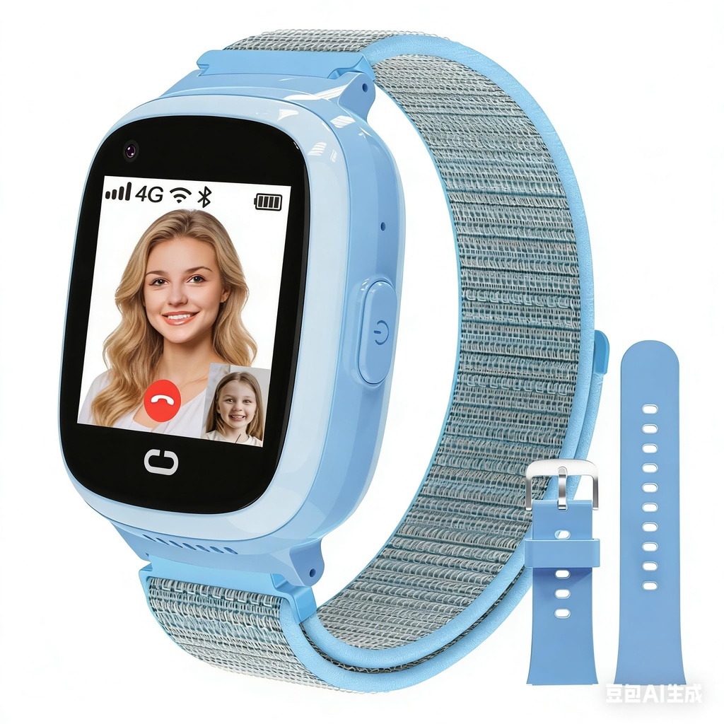 PTHTECHUS 4G Smart Watch for Kids - Kids Smartwatch Phone GPS Tracker, Call, Voice & Video