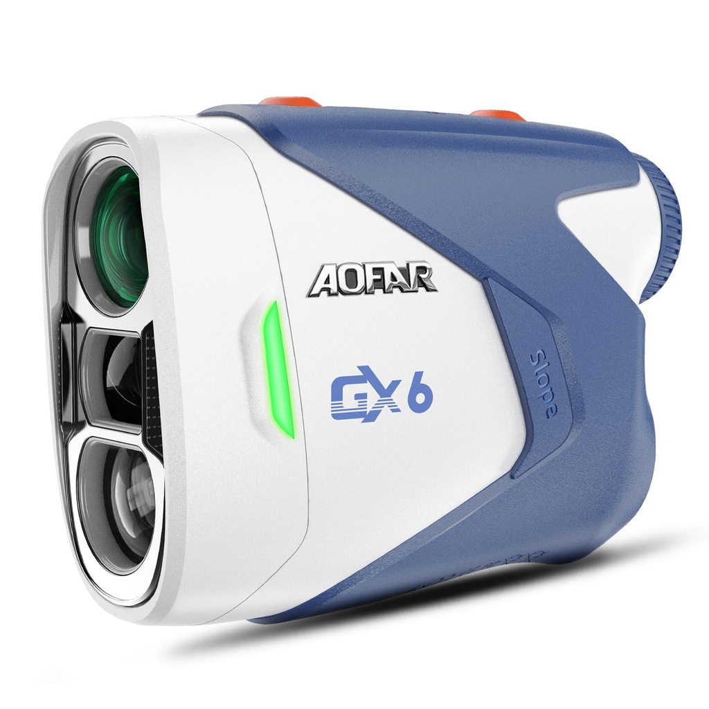 AOFAR GX6 Golf Rangefinder 1000 Yards, Rechargeable Laser Range Finder with Magnet, Flag Lo