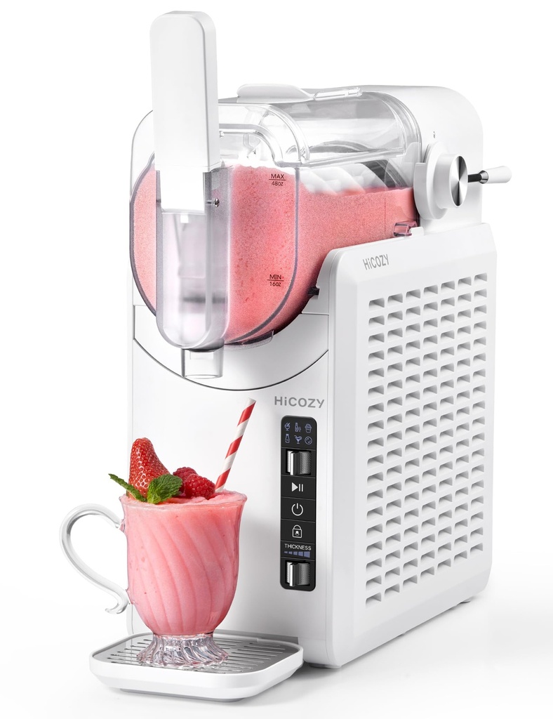 HiCOZY F1 Slush Machine, Slushie Maker Machine for Home, Professional Frozen Drink Maker
