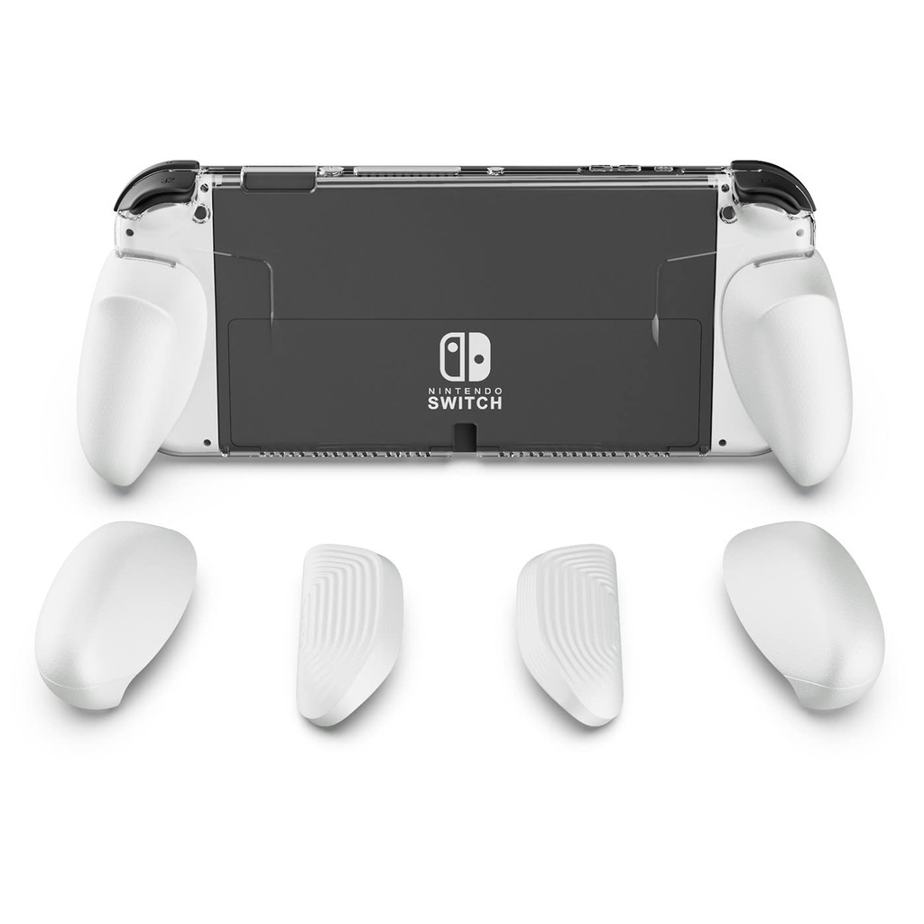 Skull & Co. GripCase OLED for Nintendo Switch OLED Model: A Dockable Transparent Protective