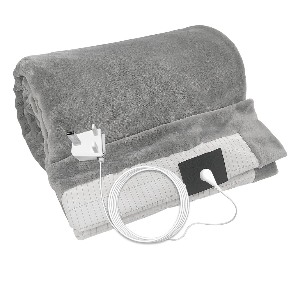 MYFUTUNITY Grounding Blanket 79?Ã¹55 inch Grounding Mat for Bed Grounding Sheet