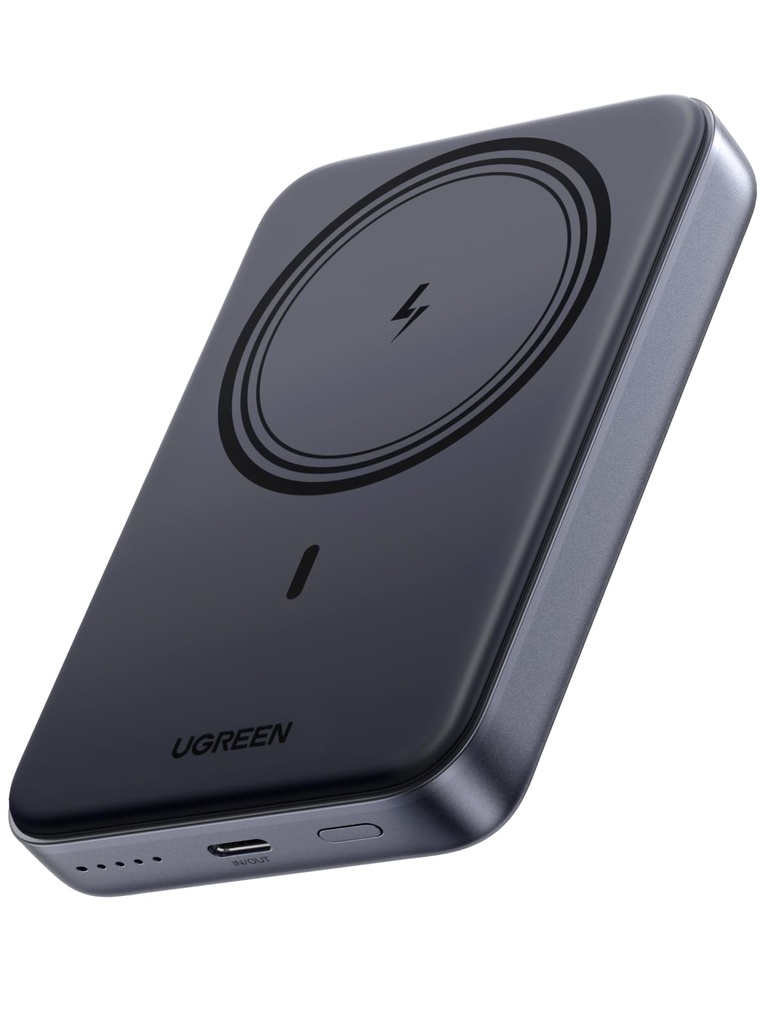 UGREEN Nexode Magnetic Wireless Power Bank Fast Charging, 10000mAh MagSafe-Compatible Portable