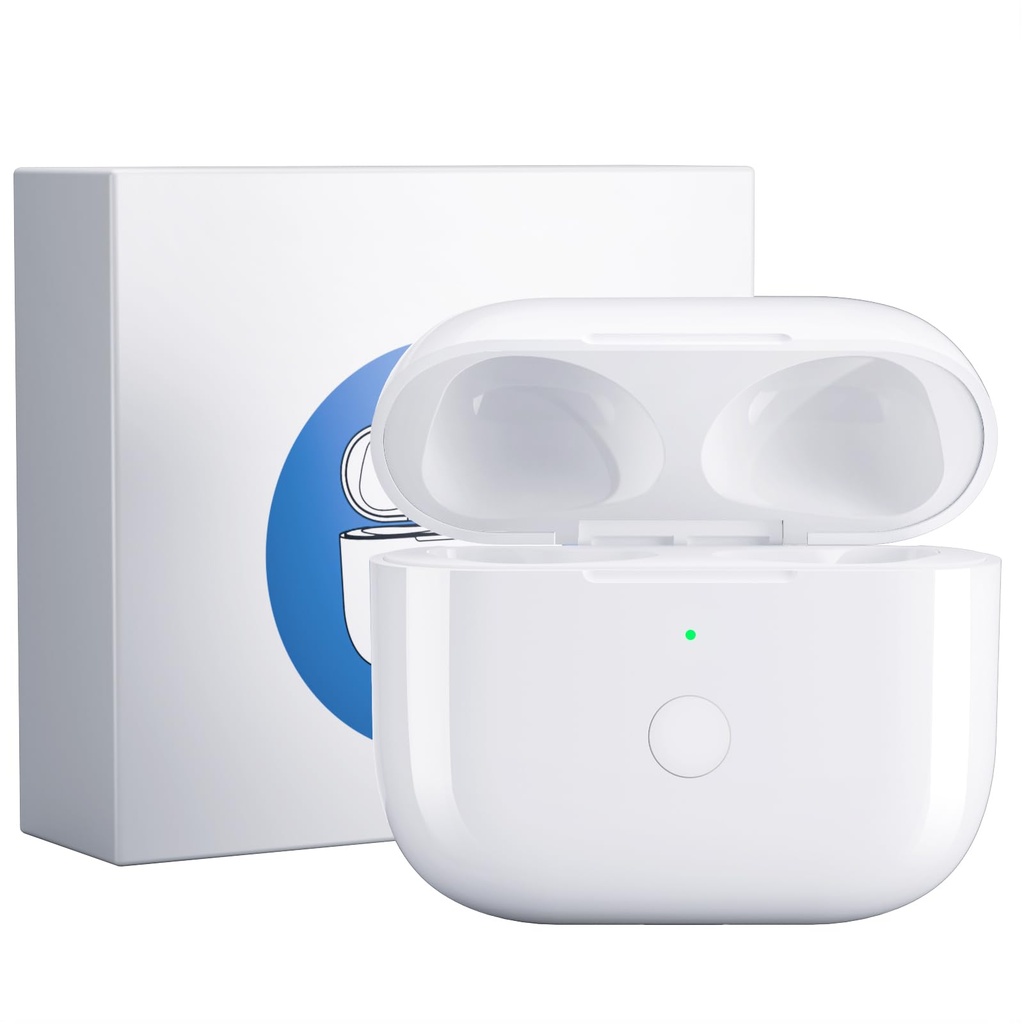 Wireless Charging Case Replacement Compatible with AirPods Pro 1 and Pro 2, Airpods Pro Cas