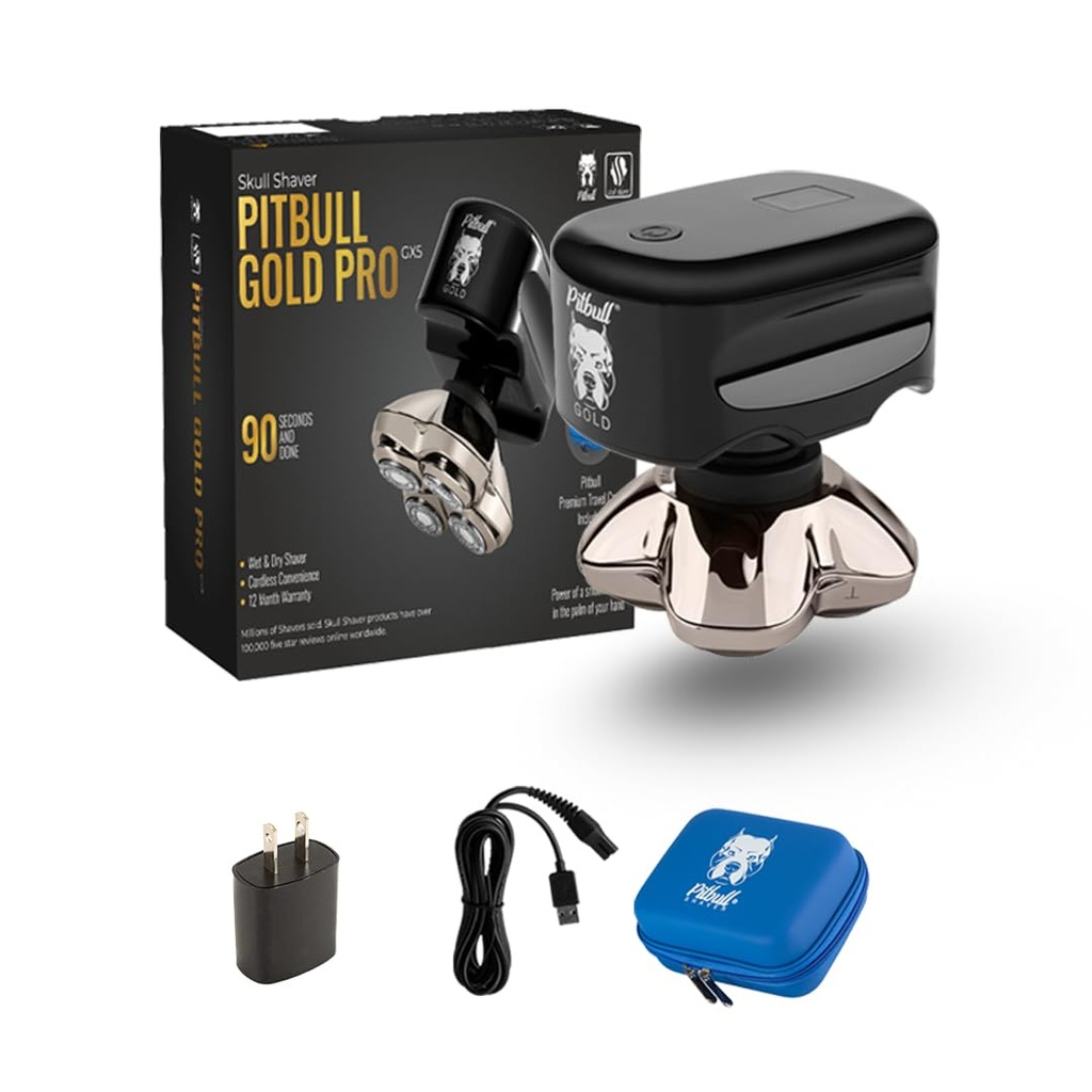 Skull Shaver - Pitbull Gold PRO GX5 Head and face Shaver