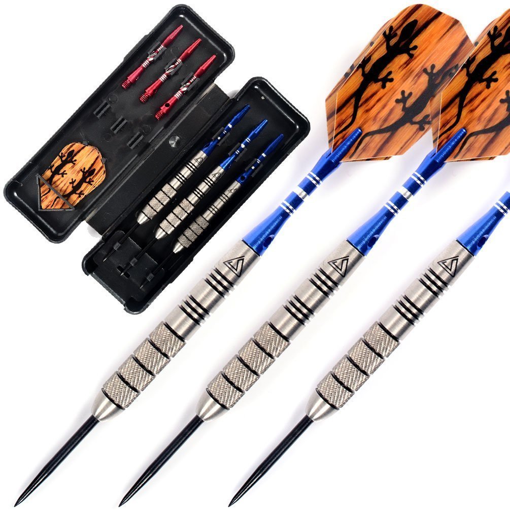 CUESOUL 90% Tungsten Steel Dart 28 Grams Darts Set Center Weighted Enhanced Control