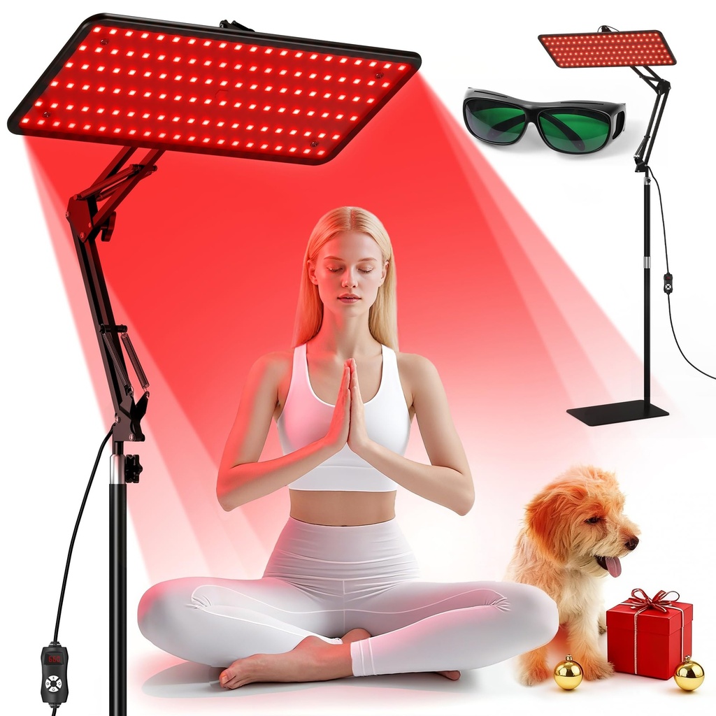 Morfone Red Light Infrared Lamp for Body Face - Tri-Wavelength (660nm, 850nm, 940nm) Infrared