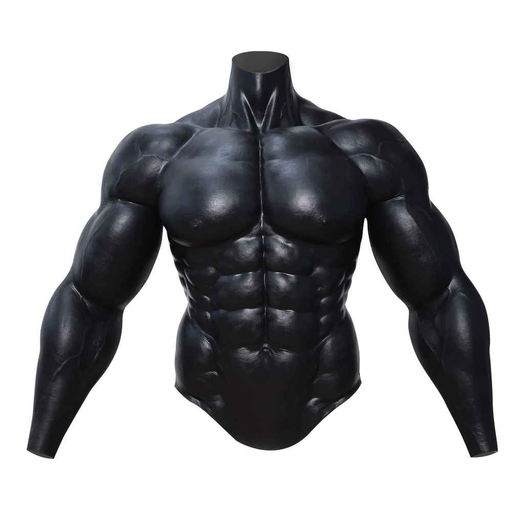 SMITIZEN Smtizen Silicone Muscle Suit Upgraded Male Chest with Arms Artificial Abs Realisti