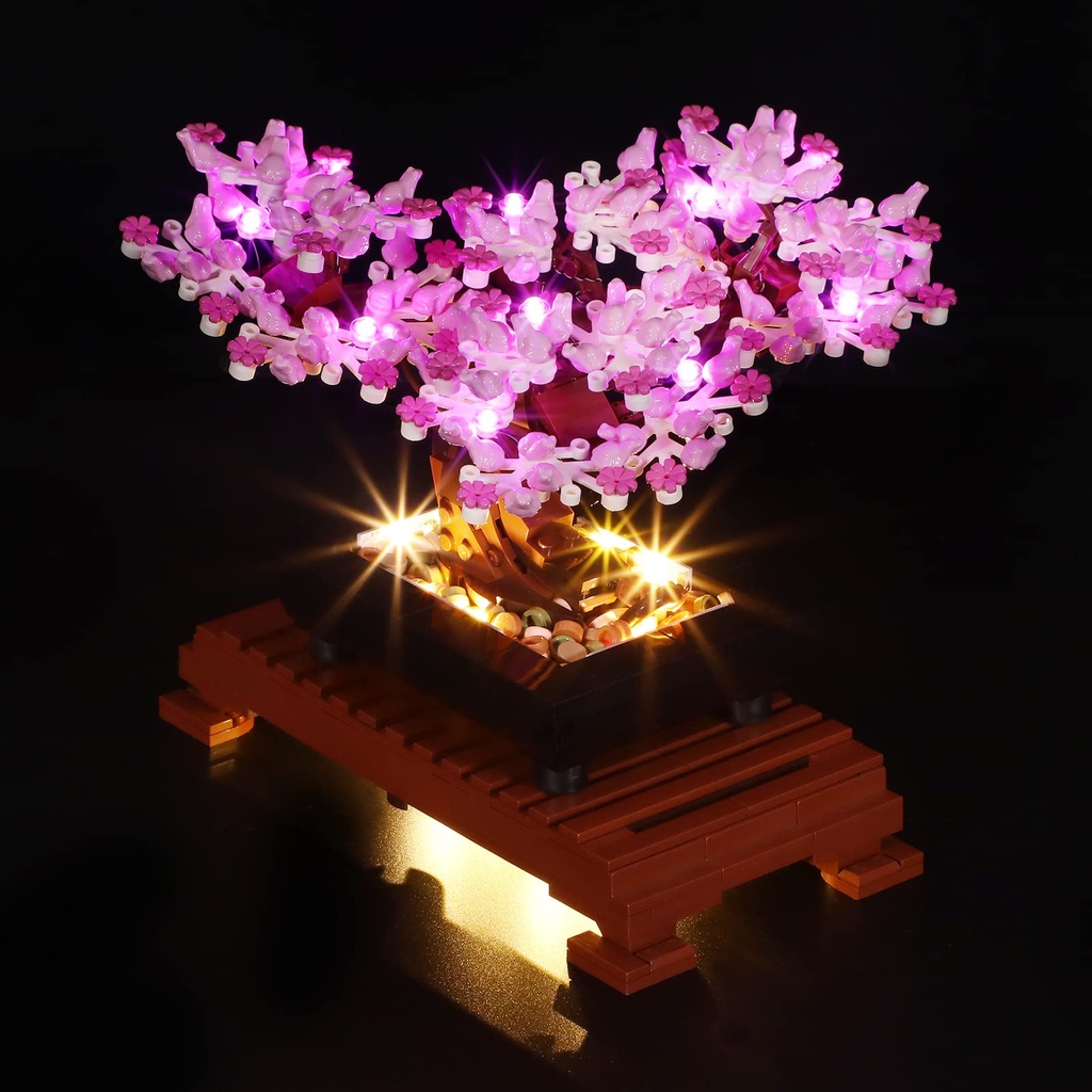 BRIKSMAX Led Lighting Kit for Lego-10328 Bouquet of Roses - Compatible with Lego Icons Buil
