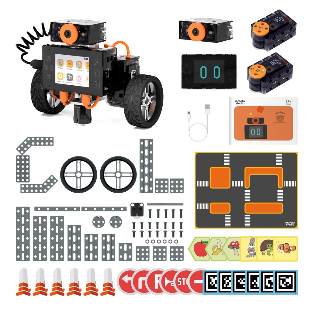 Coding Robots for Kids aged 12+, MatataStudio Nous AI Set Programmable Robots Toy Intelligent
