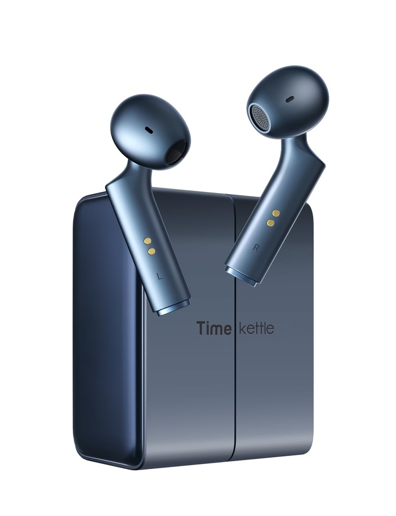 Timekettle W4 Translation Earbuds,for Global Business & Relationships,Bone-Voiceprint 
