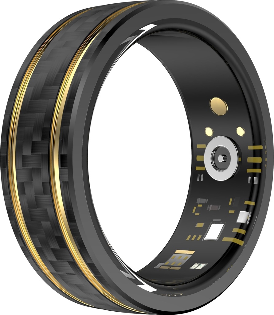 findtime Smart Ring Heart Rate Monitor Blood Pressure Ring Sleep Tracker Blood Oxygen Fitness