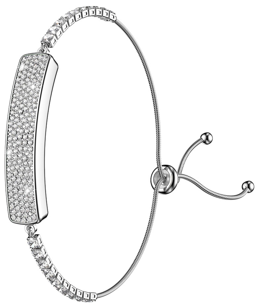 findtime Fitness Tracker Dressy Diamond Smart Bracelet for Women Ladies Health Wristband 