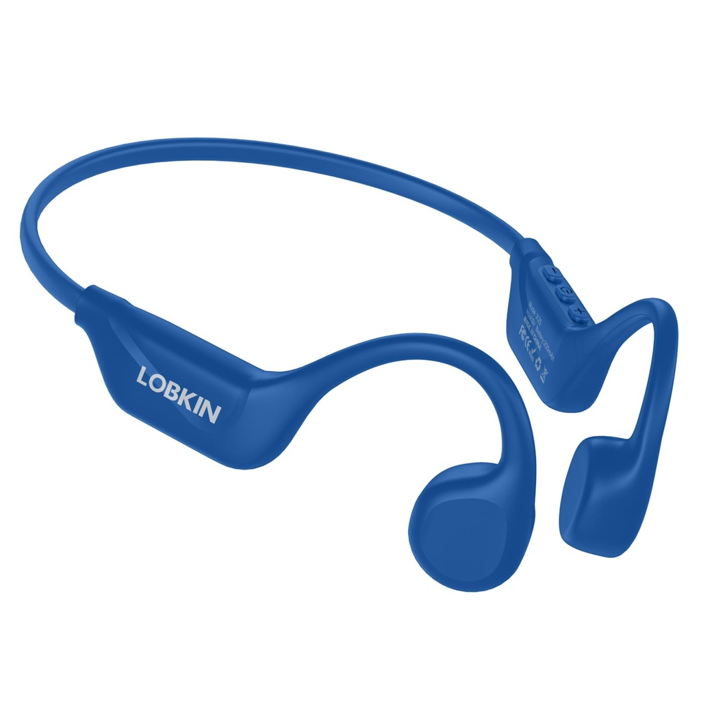 LOBKIN Bone Conduction Headphones Bluetooth 5.4, Open Ear Headphones Wireless with Mic