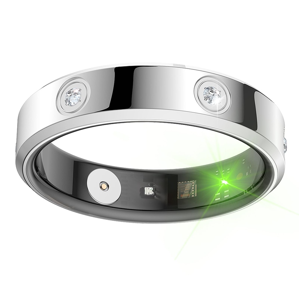 findtime Smart Ring Women Fitness Ring Pedometer Heart Rate Monitor Sleep Tracker Step Coun