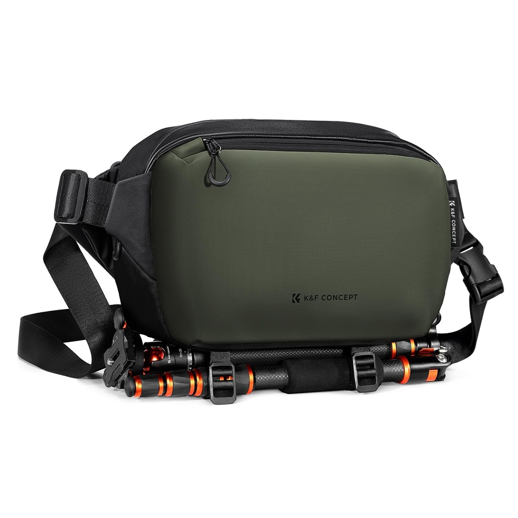 K&F CONCEPT 2 in 1 Sling Bag Everyday Shoulder Bag & Multifunction Photography Crossbody Ca