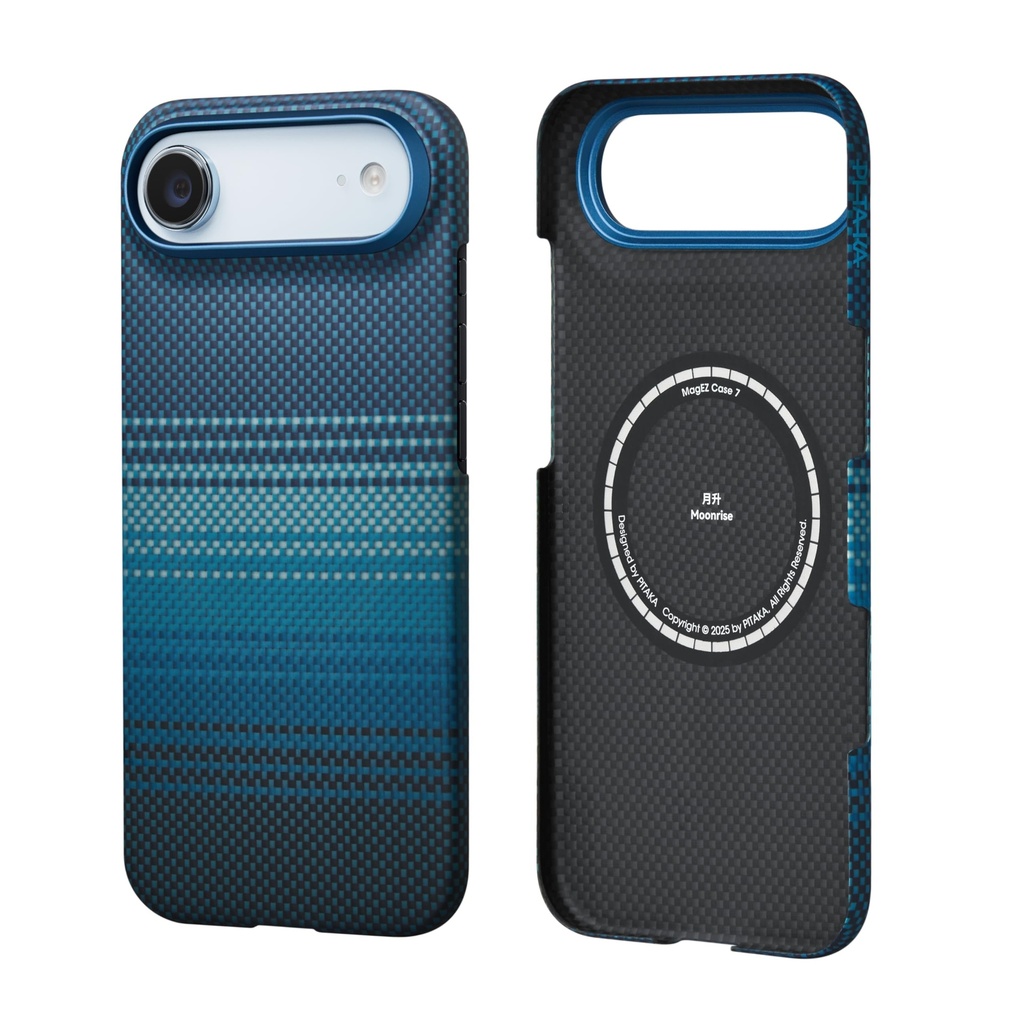PITAKA Magnetic iPhone Air Aramid Fibre Protective Case with Premium Texture Compatible wit