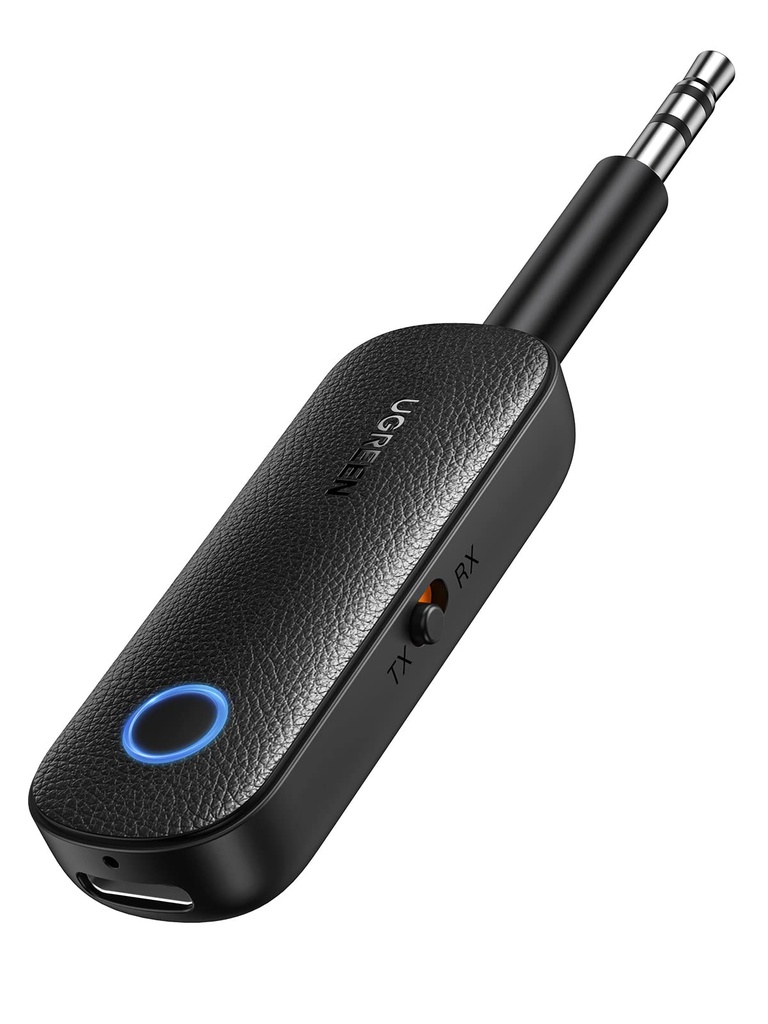 UGREEN Bluetooth 5.4 Transmitter Receiver, Dual Connection,11H Long Playtime,2-in-1 Wireless