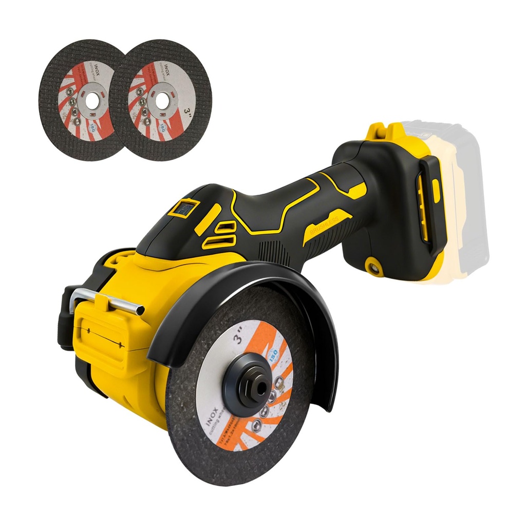 Mini Angle Grinder for DEWALT 18V 20V Batteries, 3-Inch Cordless Cut Off Tool 20000RPM