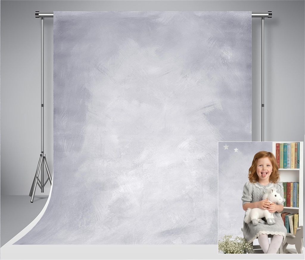 Kate 2.5x2.5m Photography Backdrops Grey Photo Backgrounds Microfiber Texture Portrait Backdrop