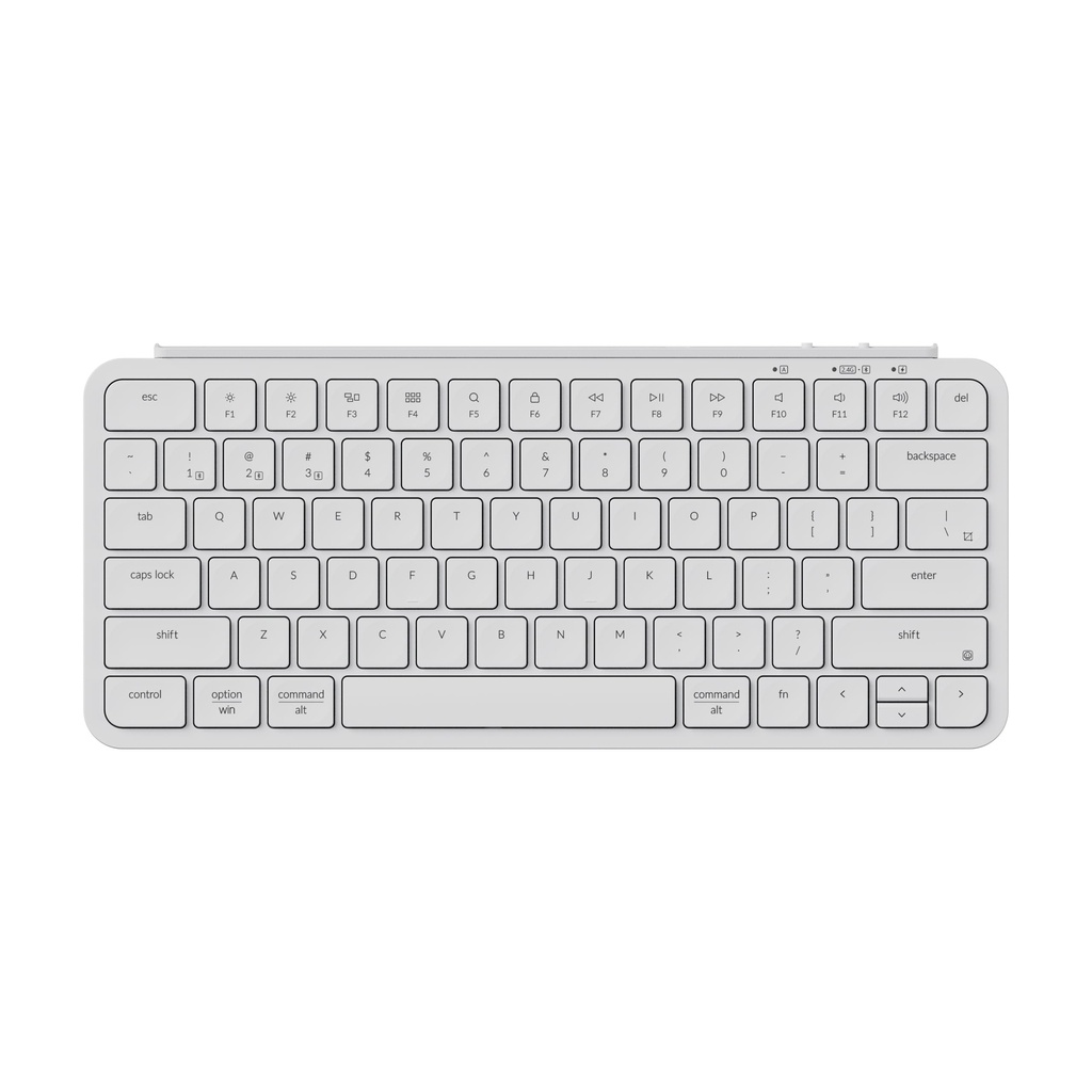 Keychron B1 Pro Ultra-Slim Wireless Keyboard with ZMK Customization, 3-Mode Bluetooth/2.4 GH