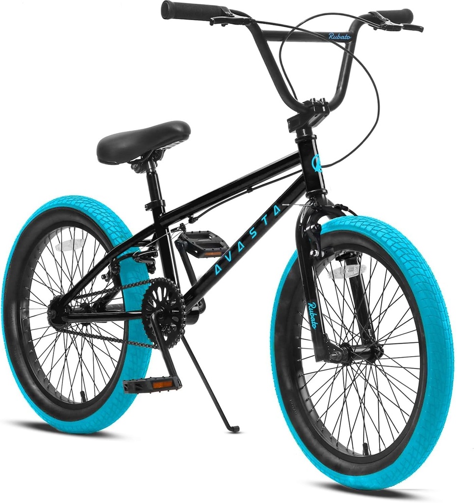 AVASTA 18 Inch Big Kids Bike Freestyle BMX Bicycle for Age 5 6 7 8 Years Old Boys Girls 