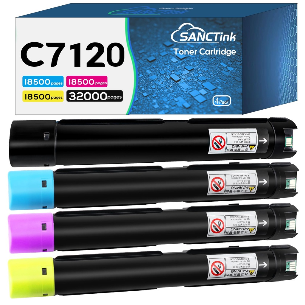 SANCTink Versalink C7120 C7125 C7130 compatible High Yield Toner Cartridge Replacement