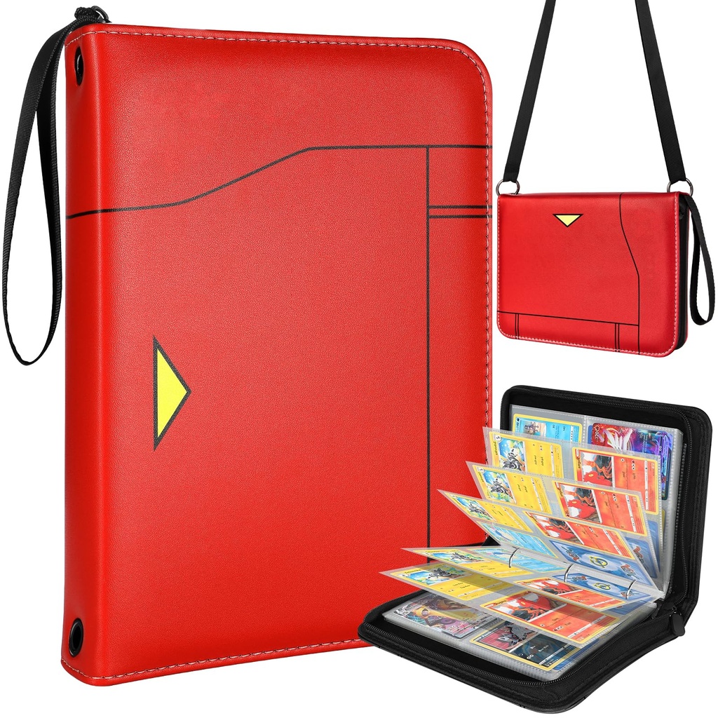 Kokaade Card Binder for 4 Pocket - Trading Card Collection with 440 Pockets Card Album 