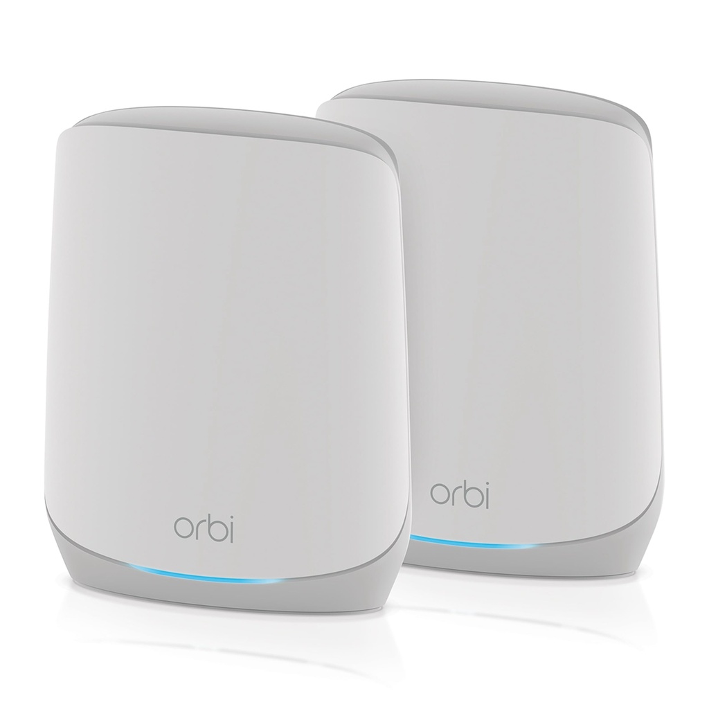 NETGEAR Orbi Tri-Band WiFi 6 Mesh Network System (RBK762S) Router + 1 Satellite 