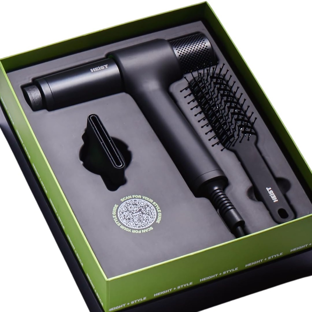 Hair Dryer & Everyday Styling Tool | HEIST 3.0 | Barber Quality, Low Noise, Powerful, Light