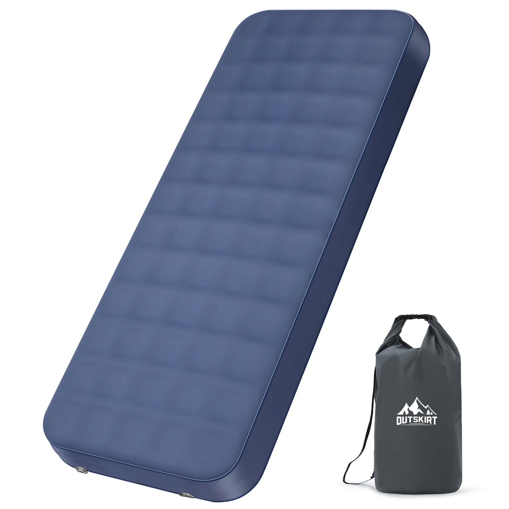 OUTSKIRT Camping Sleeping Mat Ultralight Inflatable Sleeping Mats with Pump Bag, Camping