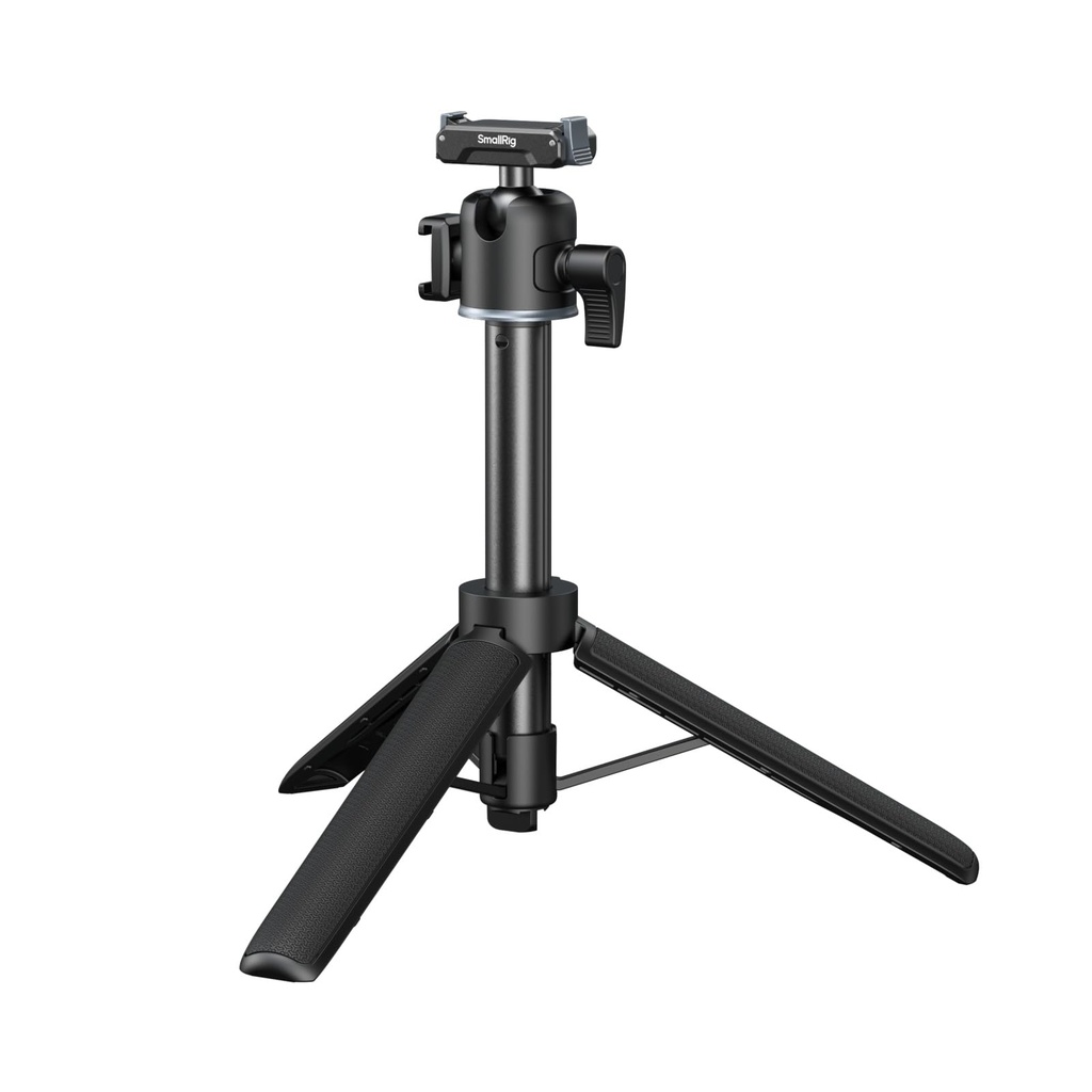 SMALLRIG Action Camera Selfie Stick Quick Release Tripod, 7.8-21.6in Extendable