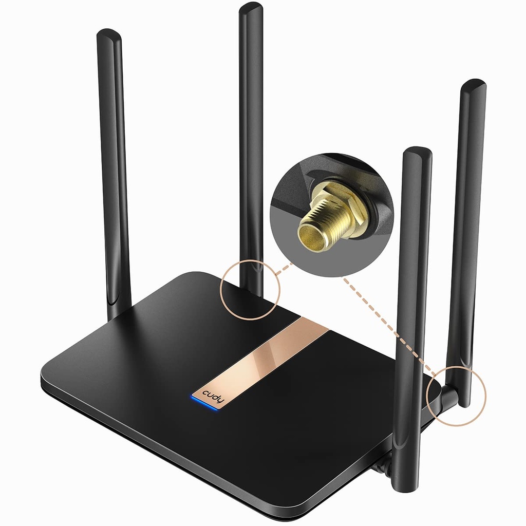Cudy AC1200 Unlocked 4G LTE Modem Router with SIM Card Slot, 1200Mbps Mesh WiFi, MT7628 
