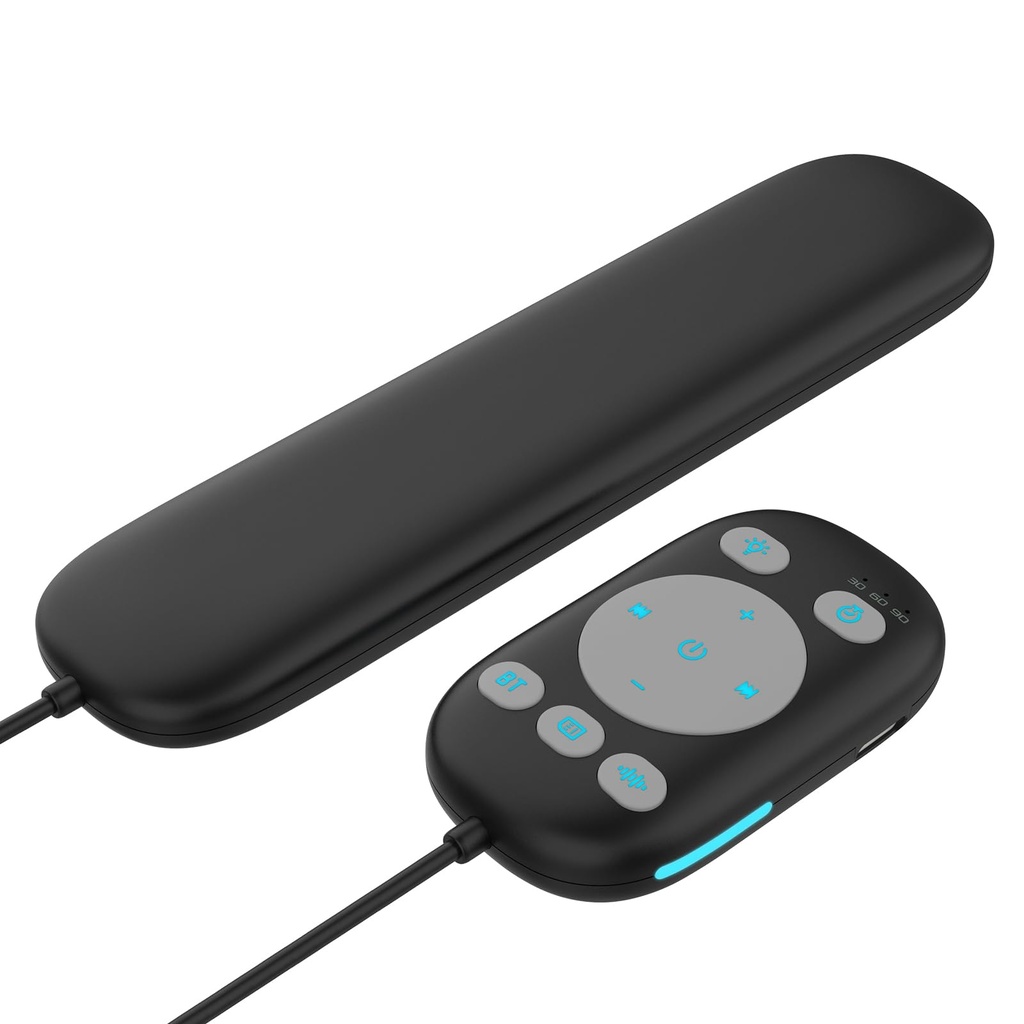Bluetooth Bone Conduction Speaker with Timer and Remote Control, 3 Modes, White Noise Machine