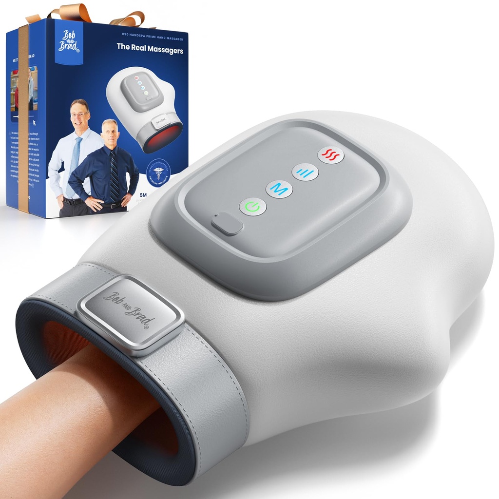 BOB AND BRAD Fathers Day Dad Gifts, Electric Heated Hand Massager