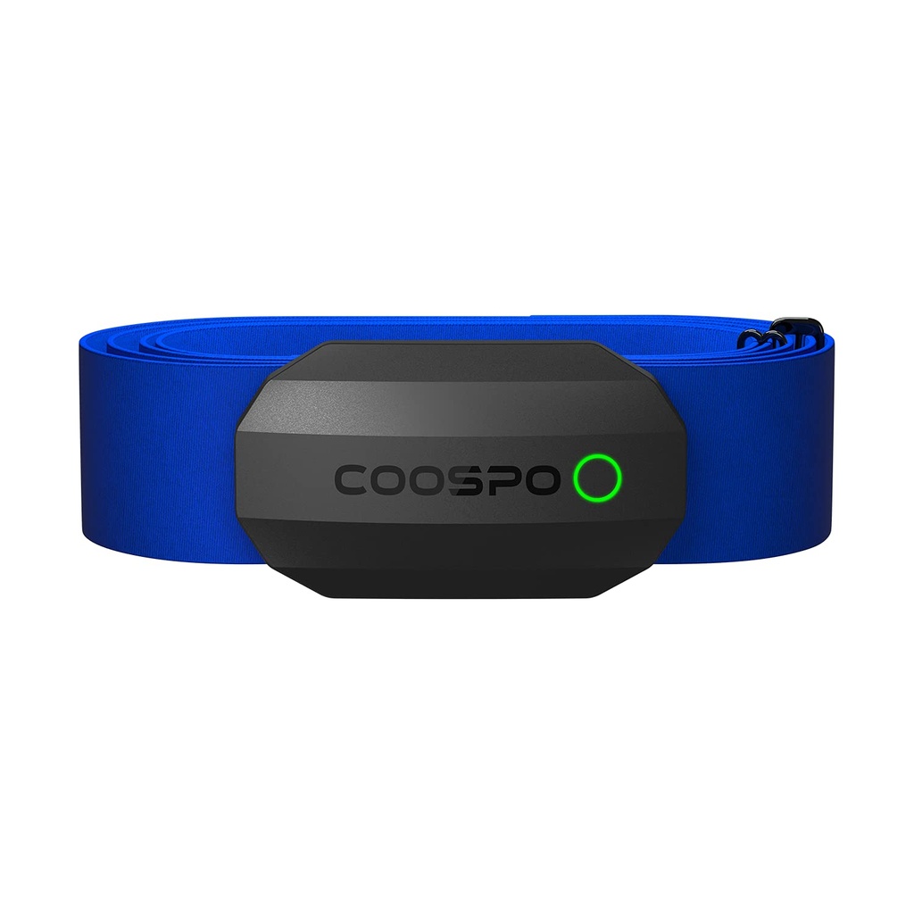 COOSPO Heart Rate Monitor Chest Strap,Bluetooth ANT+ Chest HRM for Running Cycling Gym Fitness