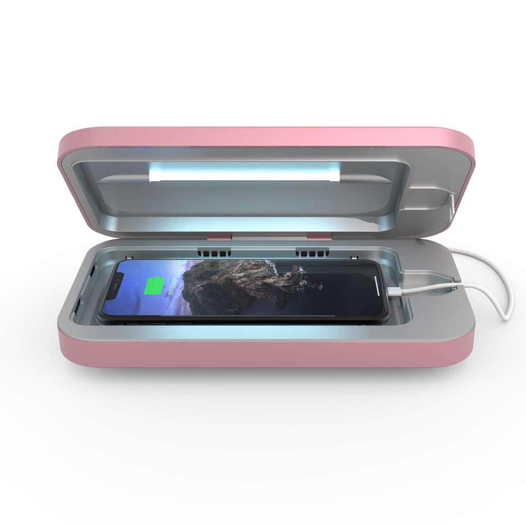 PhoneSoap 3 UV Smartphone Sanitizer & Universal Charger | Patented & Clinically Proven UV L