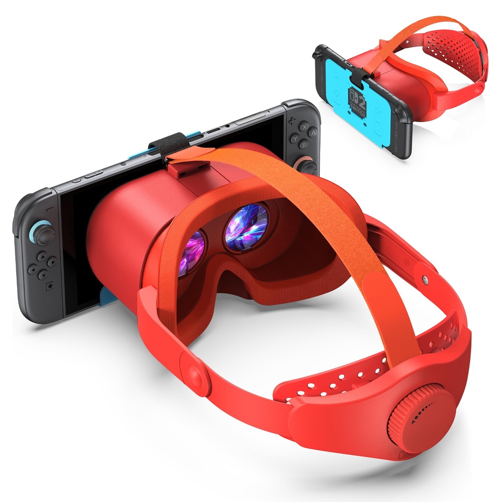Upgraded VR Headset for Nintendo Switch 2 (2025), Switch 2 Virtual Reality VR Glasses with