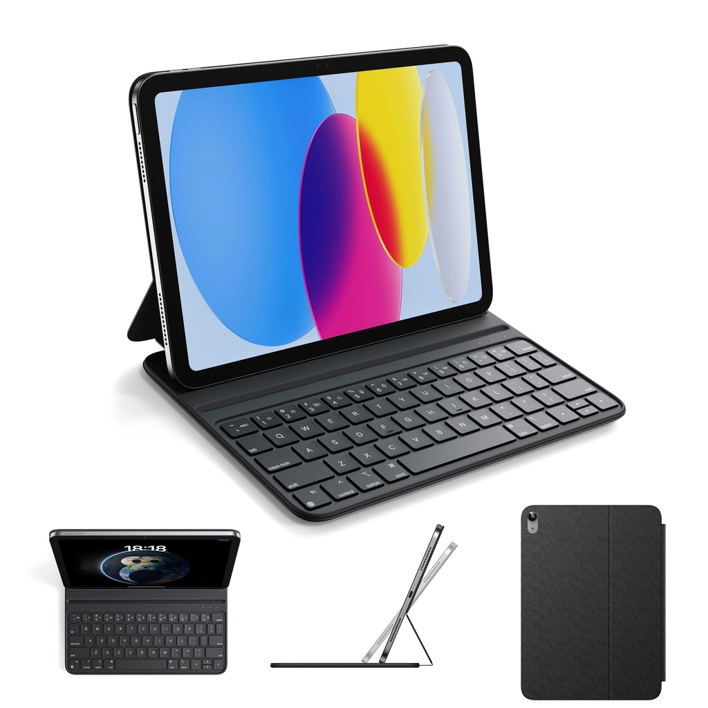 HOU Keyboard Case for iPad 10th Generation 2022/iPad A16 11th Genration 2025 (10.9/11 inch)