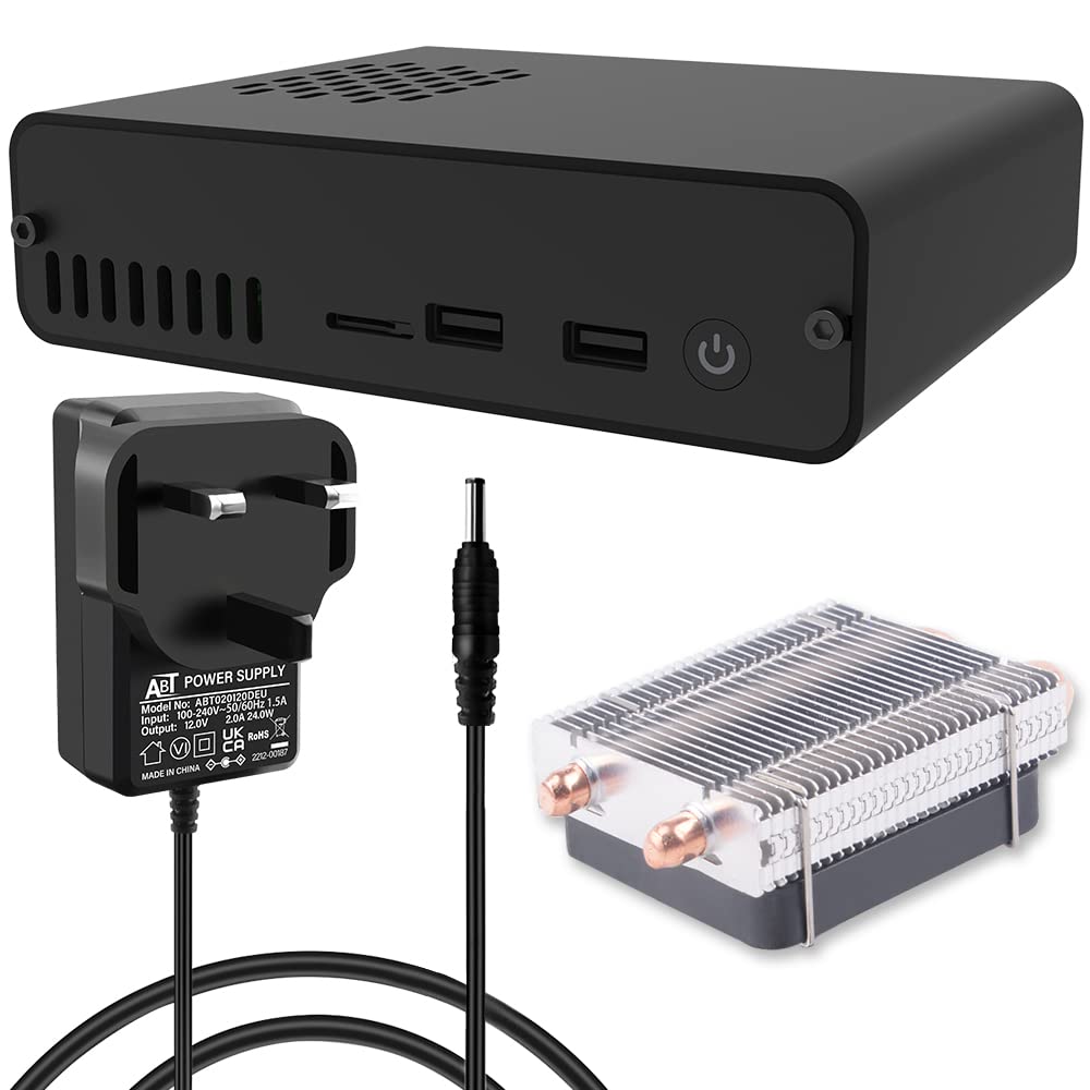 GeeekPi DeskPi Pro V3 Case 2.5'' SATA HDD/SSD NAS Storage Kit,Raspberry Pi Set-Top Box with