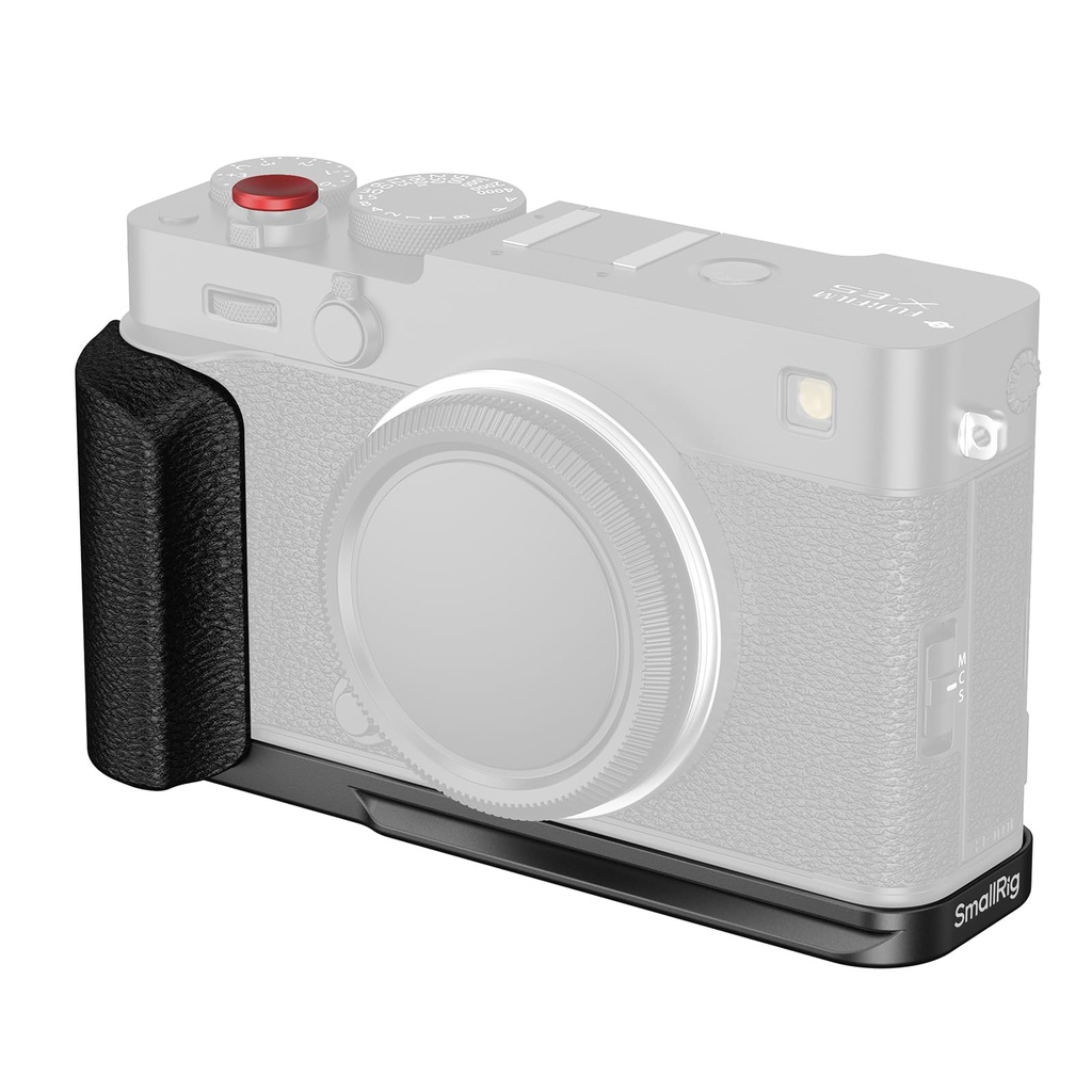 SMALLRIG X-E5 L-Shape Grip for FUJIFILM Camera, Built-in Quick Release Plate for Arca, 1/4"