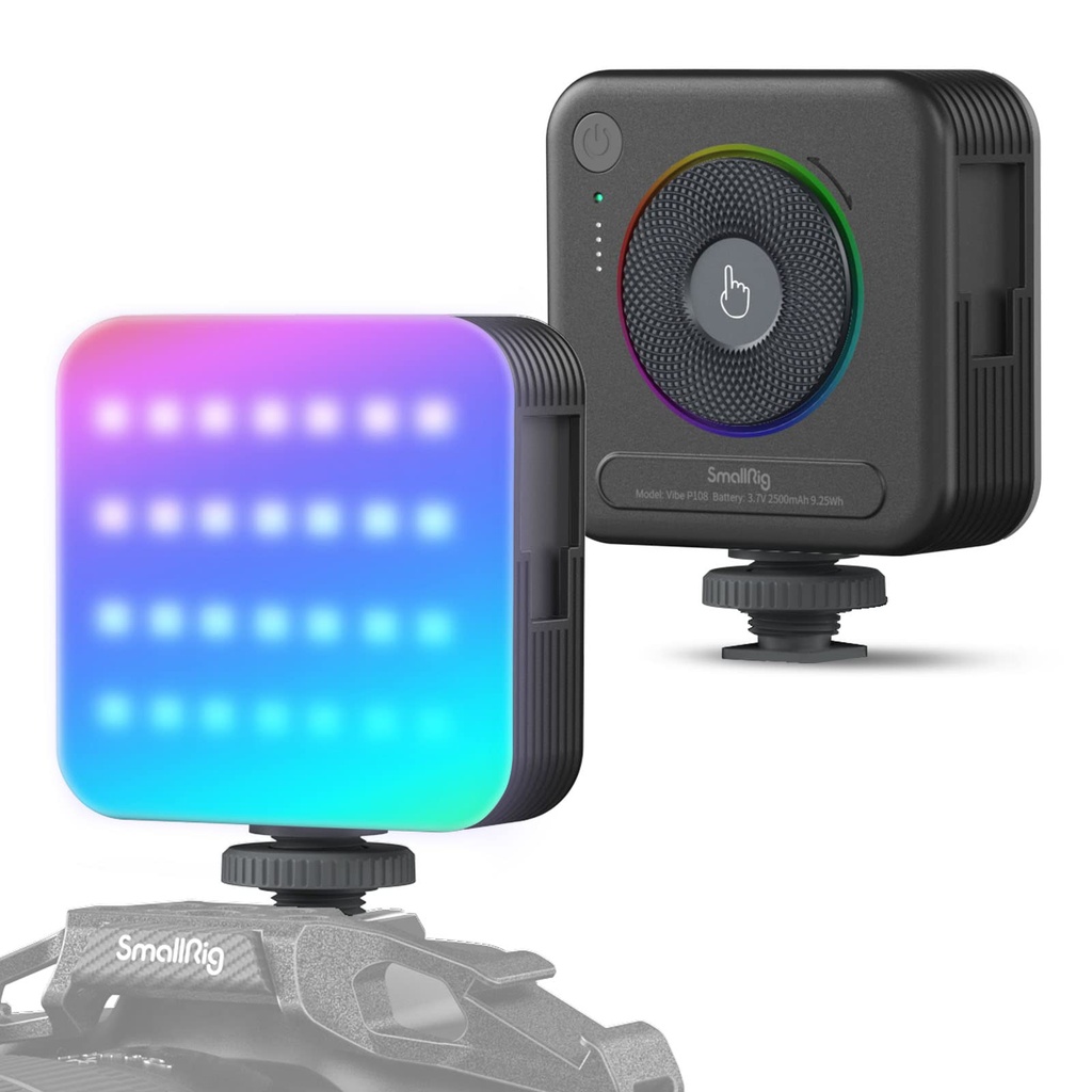 SMALLRIG P108 RGB Video Light Led Camera Light Video Light for Photography dsrl camera vide