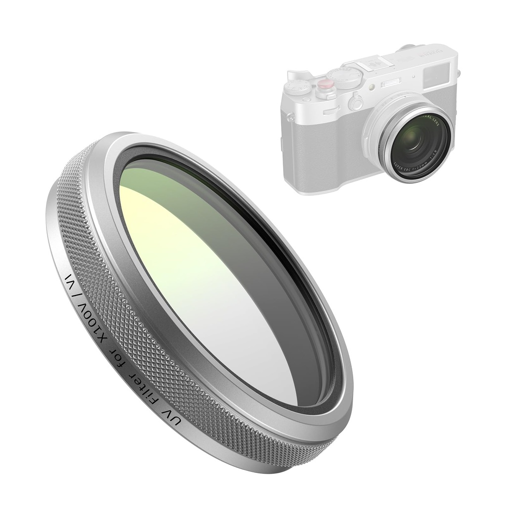 SMALLRIG UV Filter for FUJIFILM X100VI / X100V, 99% Light Transmittance, Optical Glass Lens