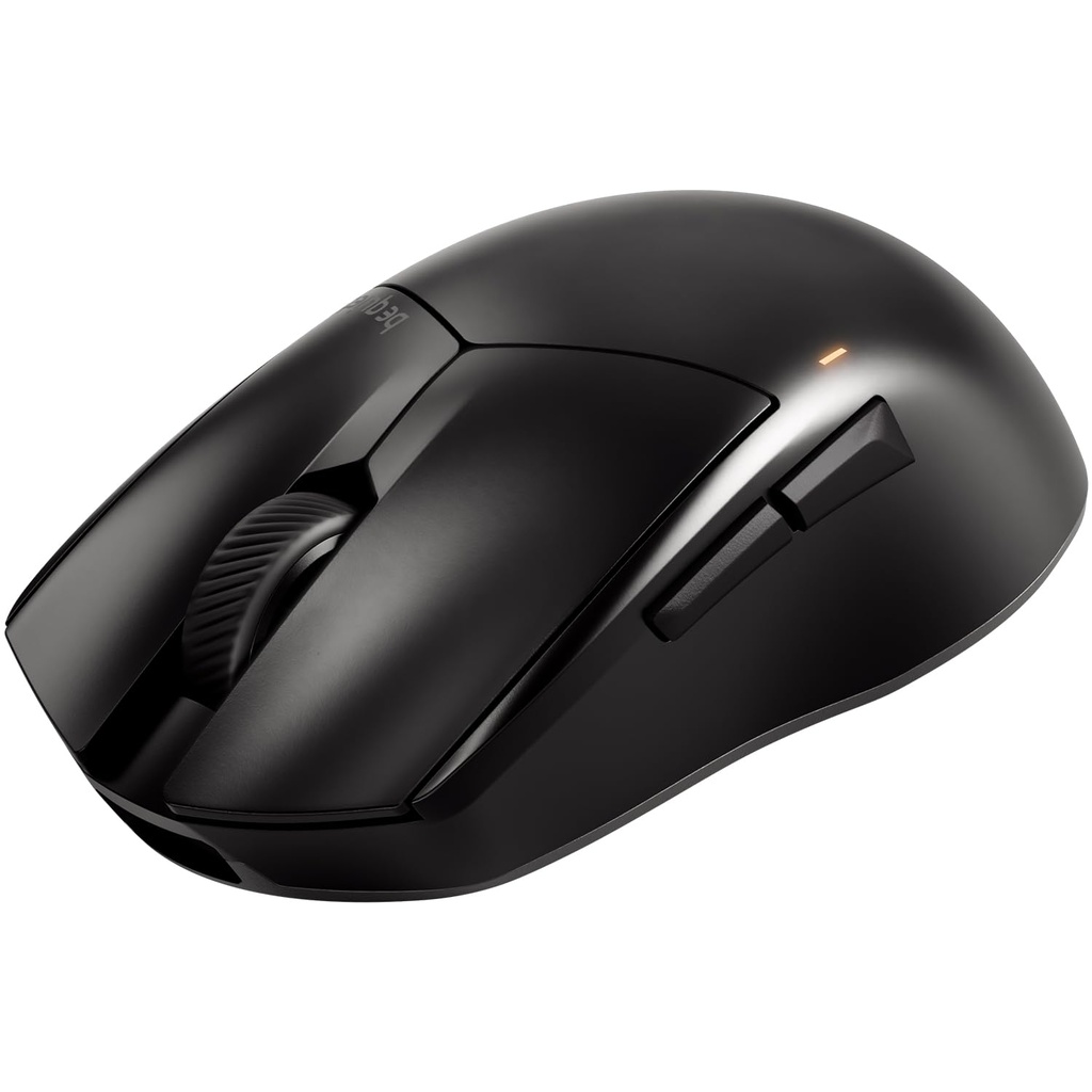 be quiet! Dark Perk Ergo PC Gaming Mouse, 55g Lightweight, Ultra-Long Wireless Battery Life,