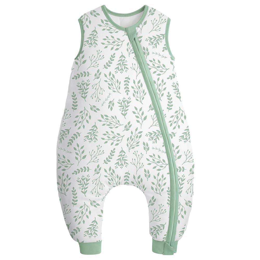 Yoofoss Baby Sleeping Bag with Leg 70cm 100% Cotton TOG 3.5 Winter Toddler Sleep Sack Weara