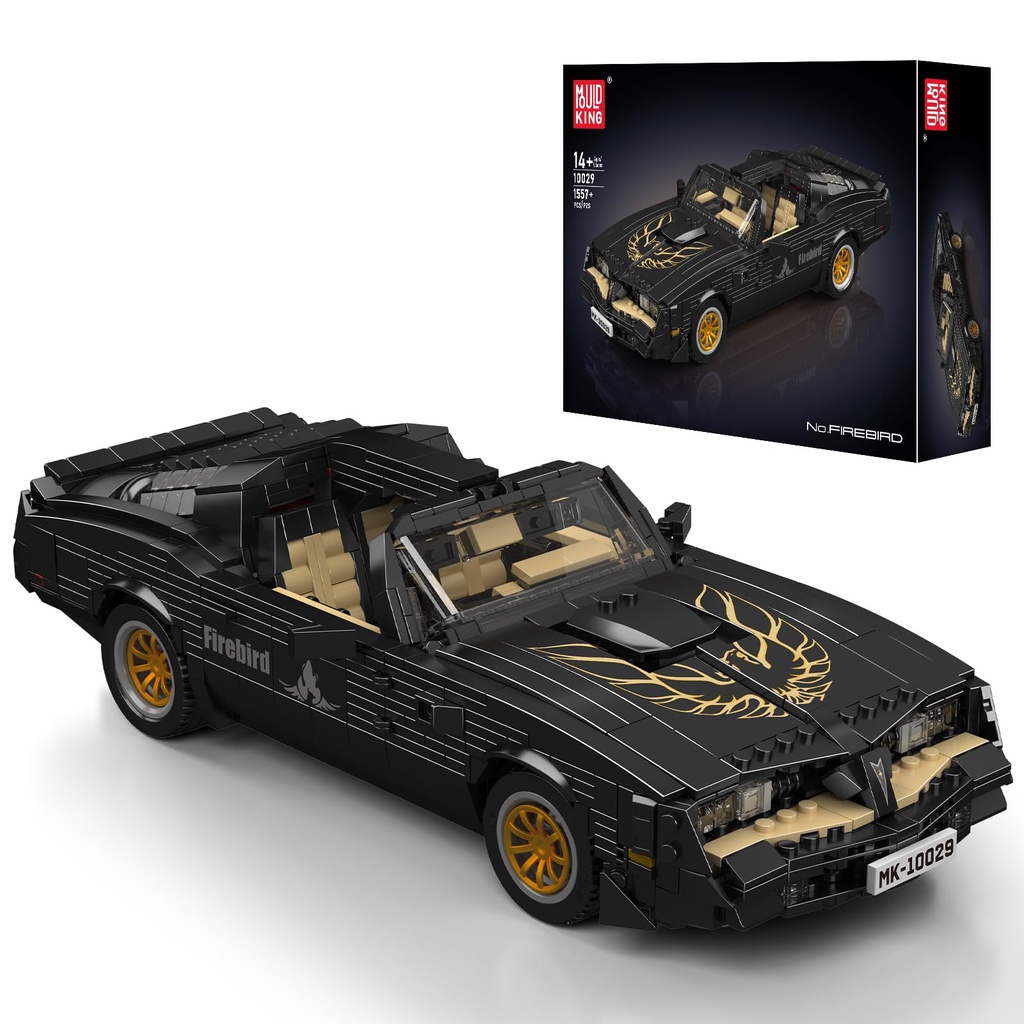 Mould King 10029 Supercar Building Block Model, 1557 Pieces Static Version Car Toys Set as