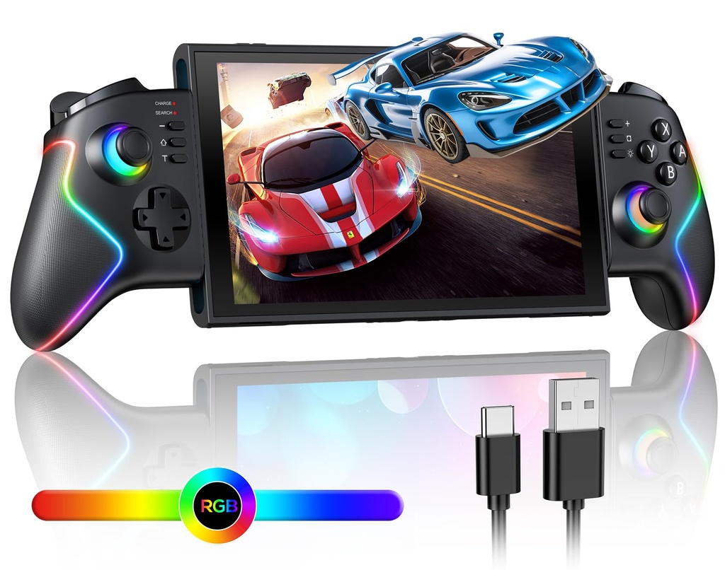 Switch Controller for Nintendo Switch 2/1, Handheld Switch Pro Controller for Switch 2 Gami