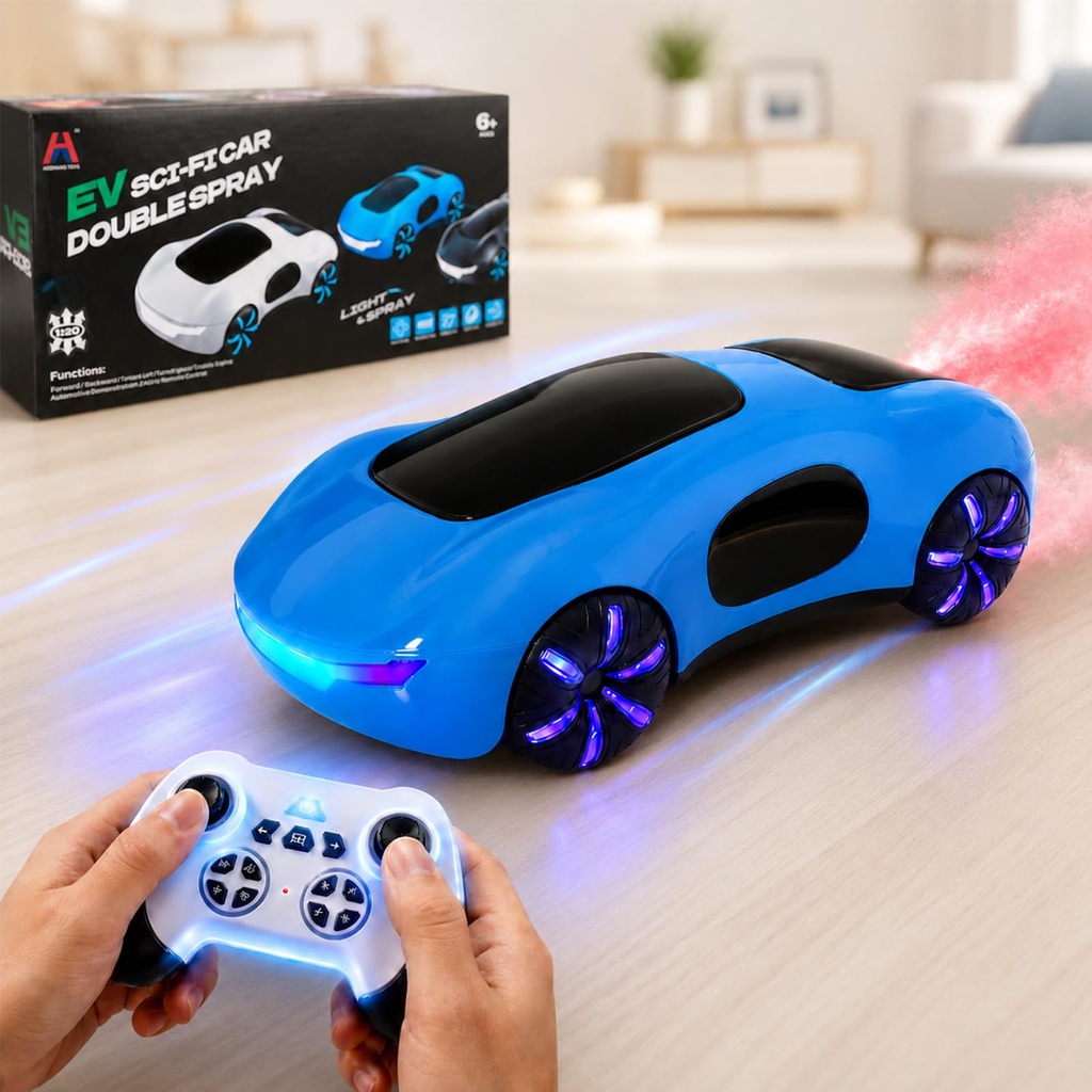 BunnyJOY Remote Control Car for Kids Boys 5-8, RC Stunt Car 360?? Drift 2.4GHz, Rechargeabl