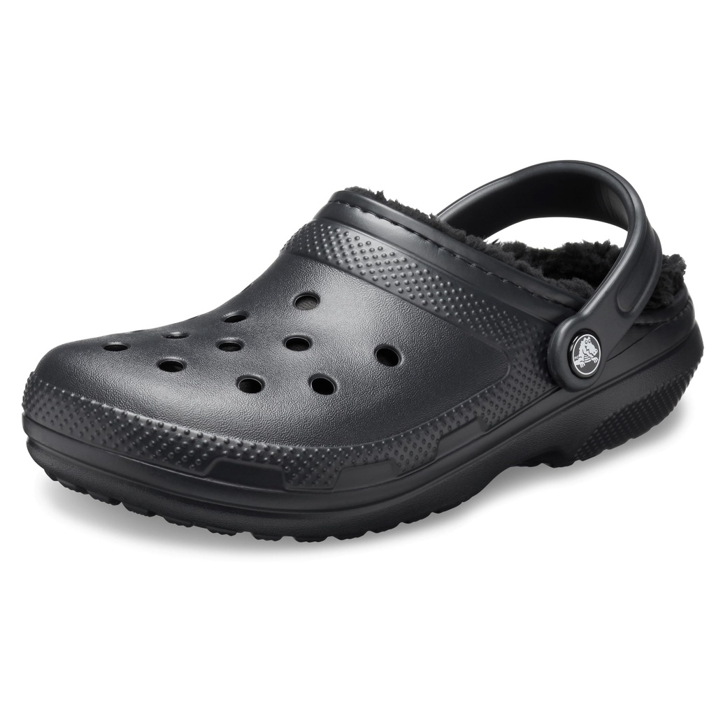 Crocs Classic Unisex Lined Clog, Soft, Fuzzy Liner for Extra Warmth with Slip On Style