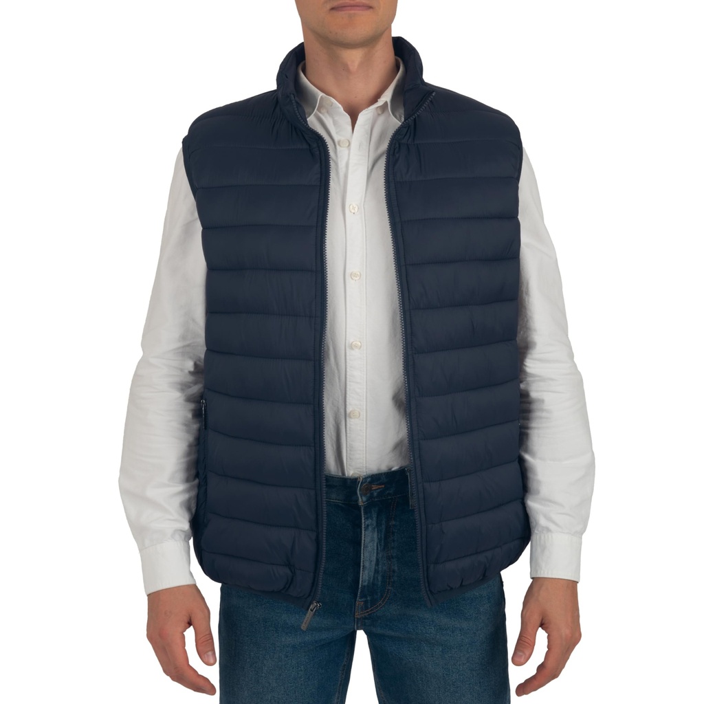 alpine swiss Clark Mens Puffer Vest Down Alternative Water Resistant Packable Outerwear Zip Size L