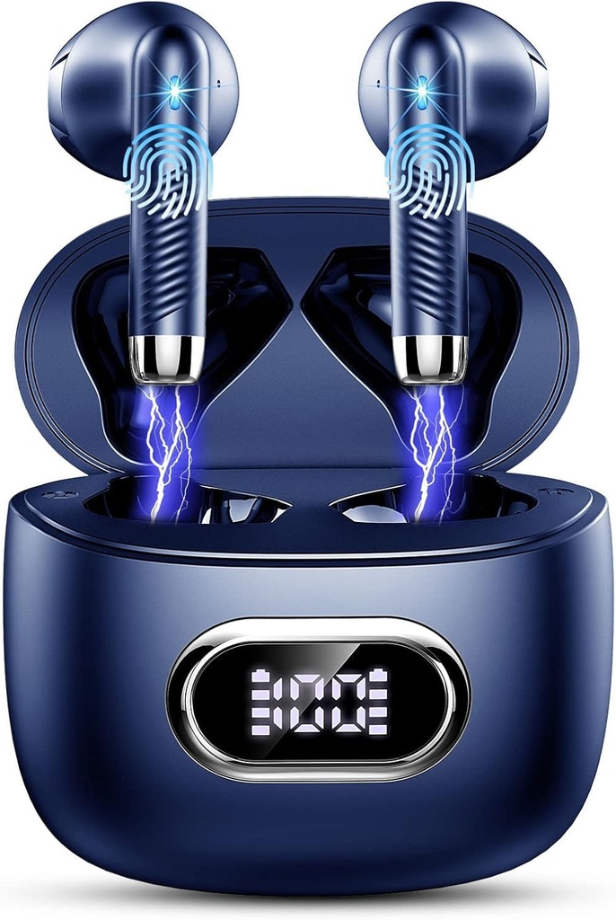 Drsaec Wireless Earbuds, Bluetooth 5.4 Headphones In Ear with Deep Bass, 2026 Wireless Earp